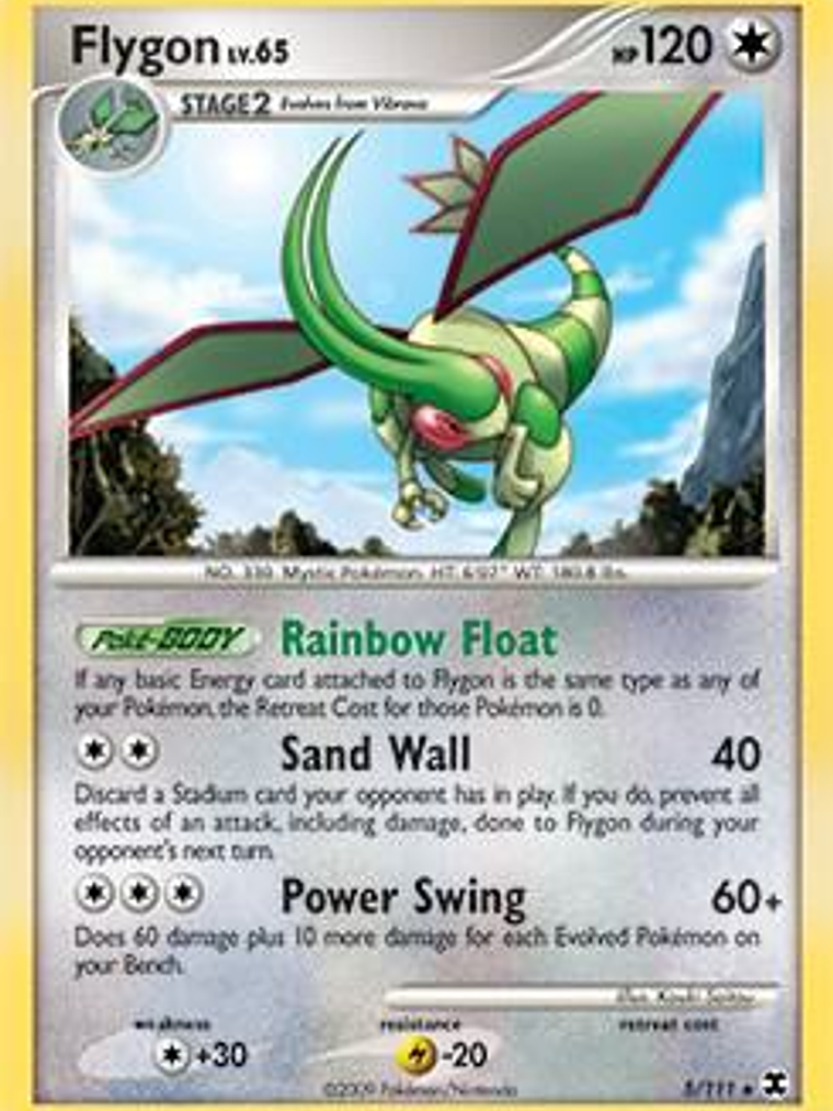 Flygon - 5/111 (DPPt Rising Rivals) #005 1