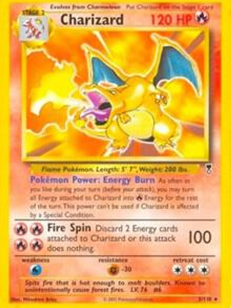 Charizard - 3/110 (WotC Legendary Collection) #003 1