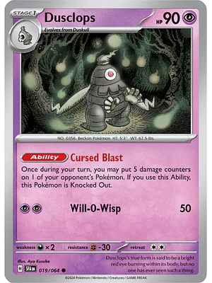 Dusclops #19