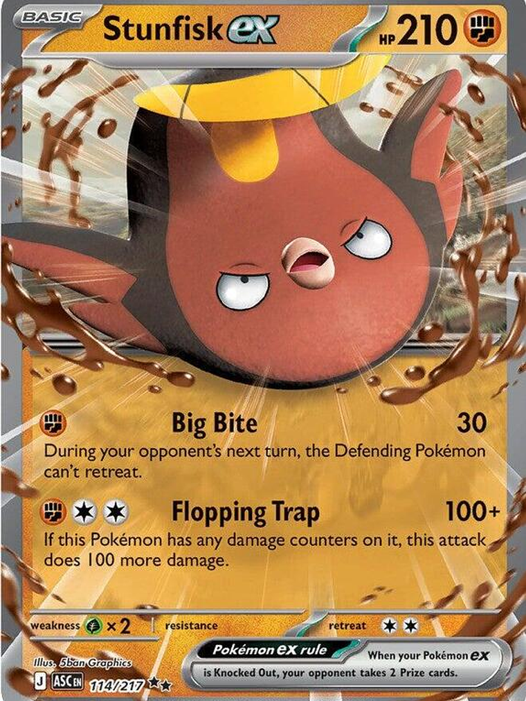 Stunfisk ex #114 1