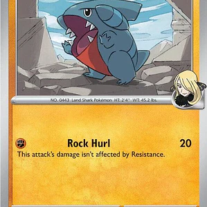 Cynthia's Gible #109