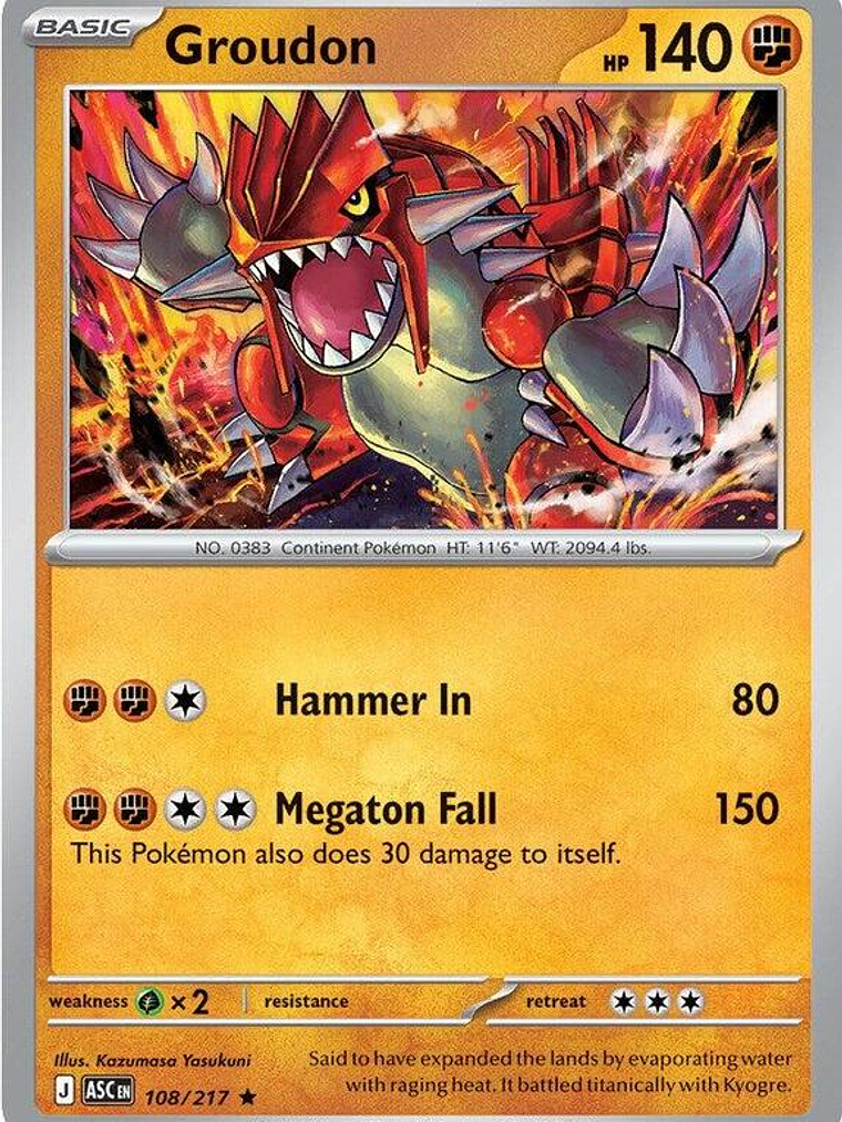Groudon #108 1