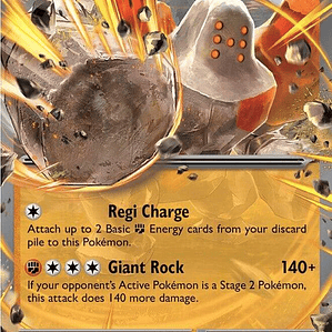 Regirock ex #107