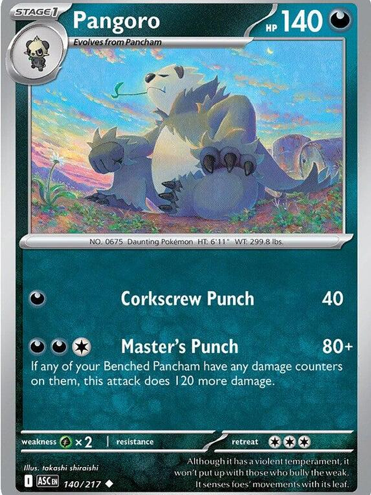 Pangoro #140 1