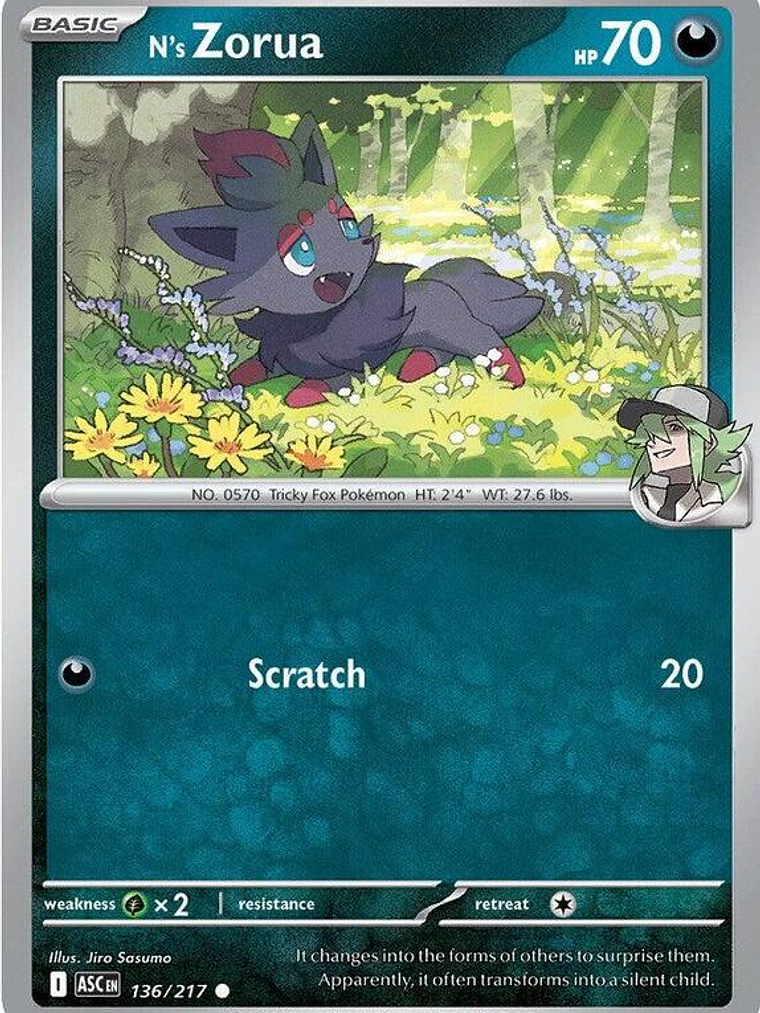 N's Zorua #136 1
