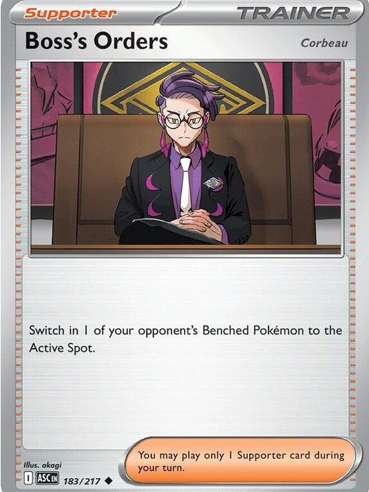 Boss's Orders #183 1