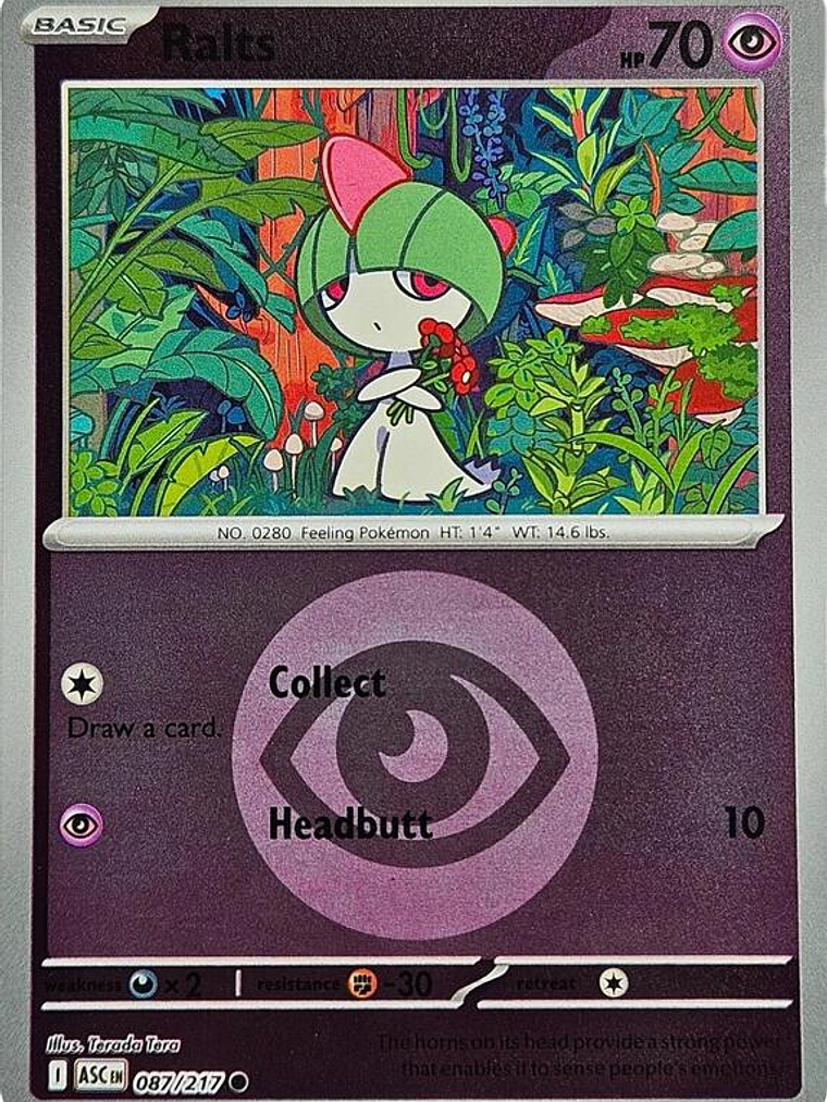 Ralts (Energy Symbol Pattern) #087 1