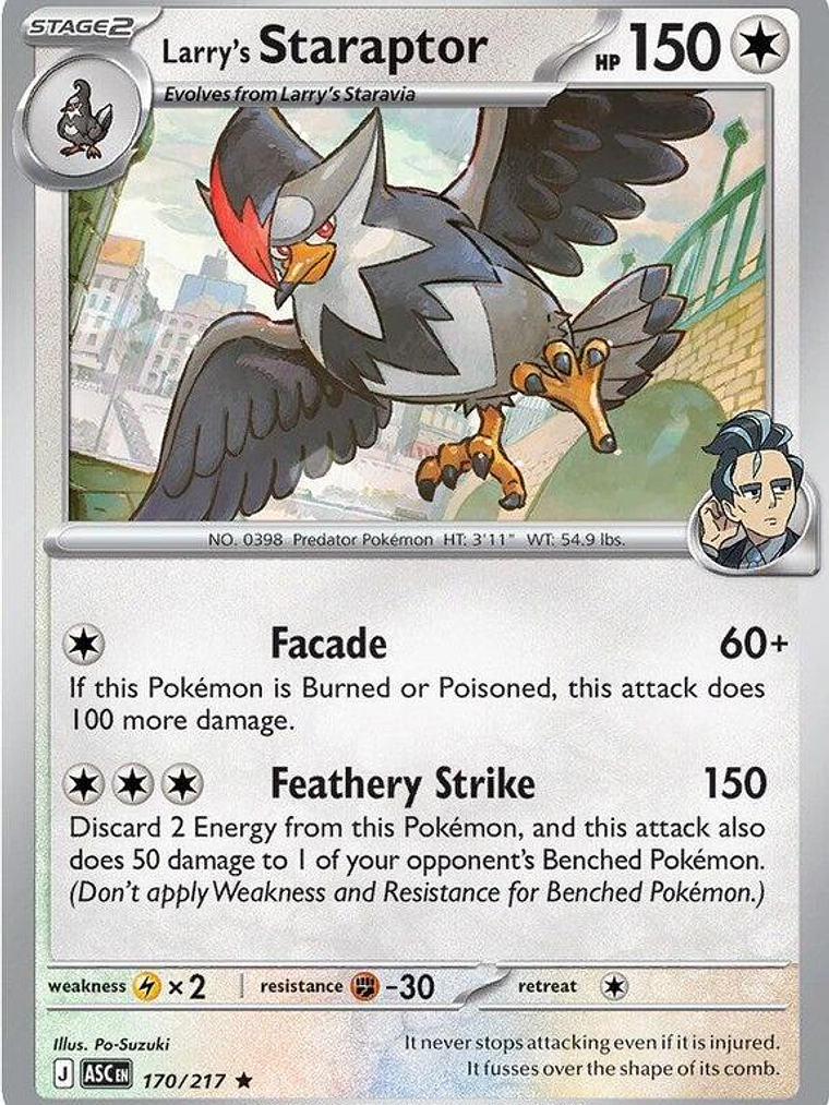 Larry's Staraptor #170 1