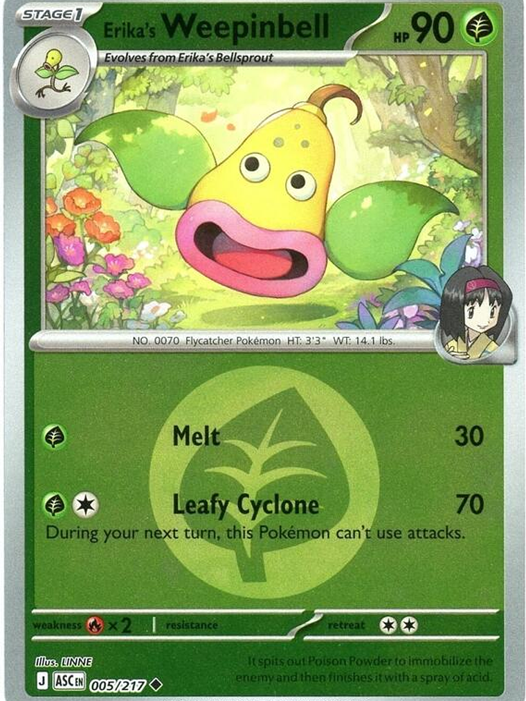 Erika's Weepinbell (Energy Symbol Pattern) #005 1