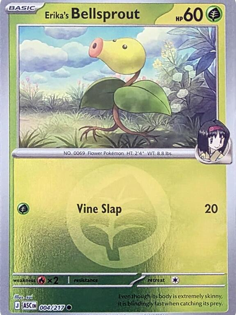 Erika's Bellsprout (Energy Symbol Pattern) #004 1