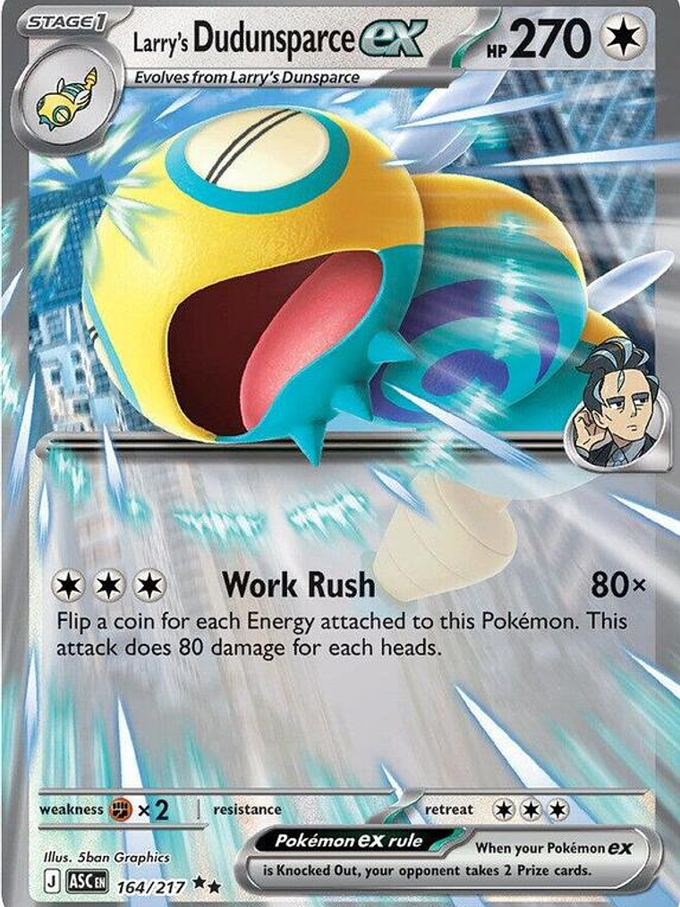 Larry's Dudunsparce ex #164 1