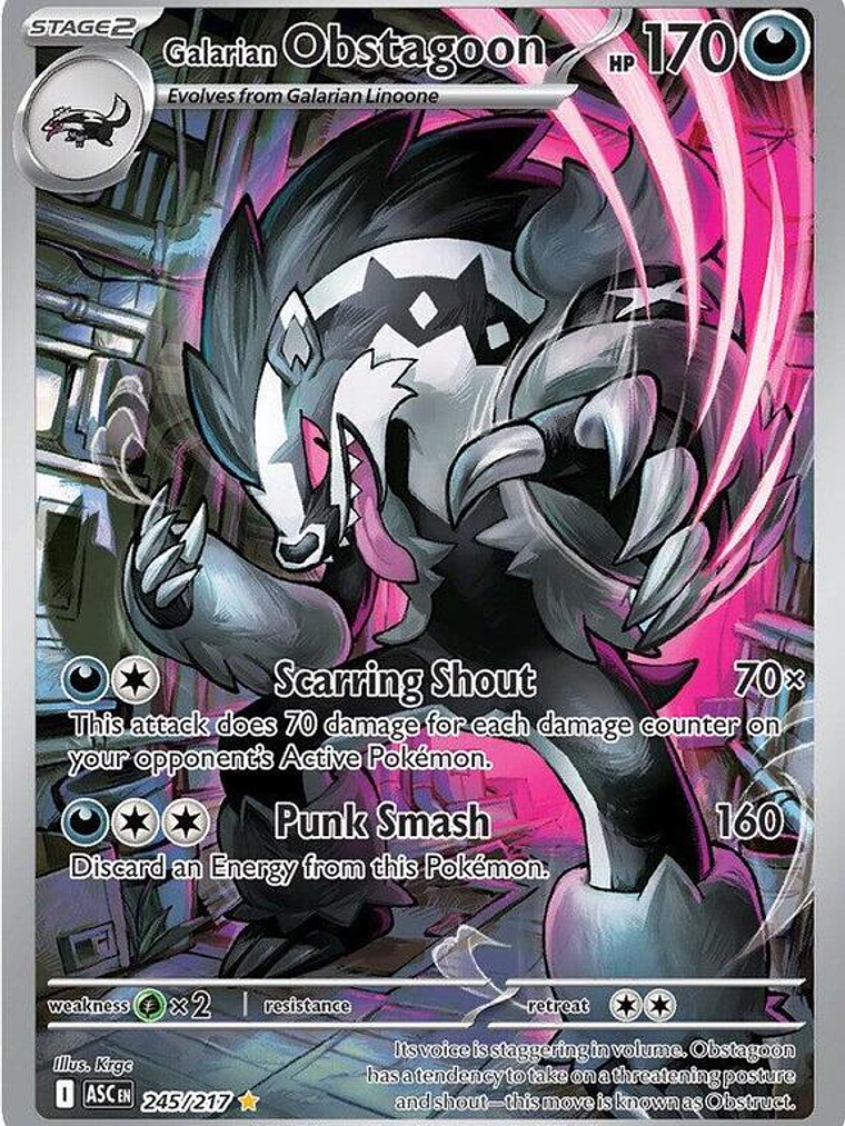 Galarian Obstagoon #245 1