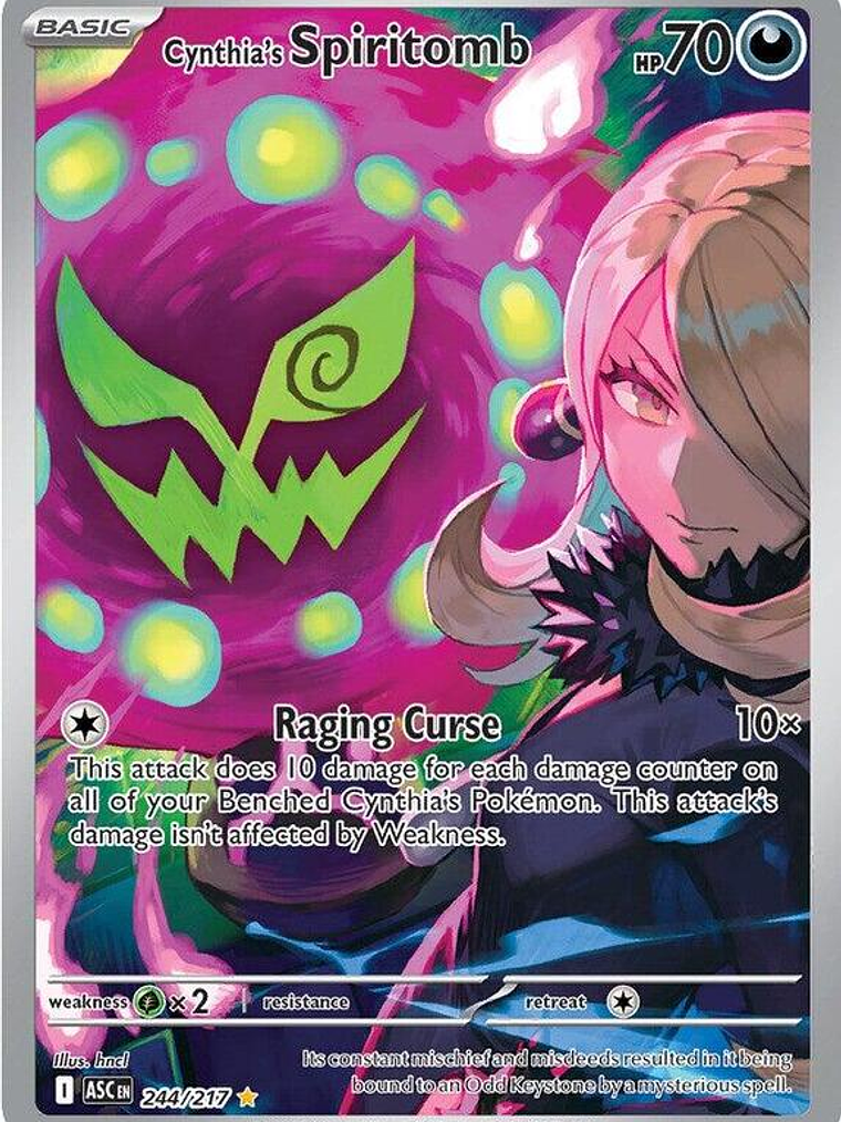 Cynthia's Spiritomb #244 1