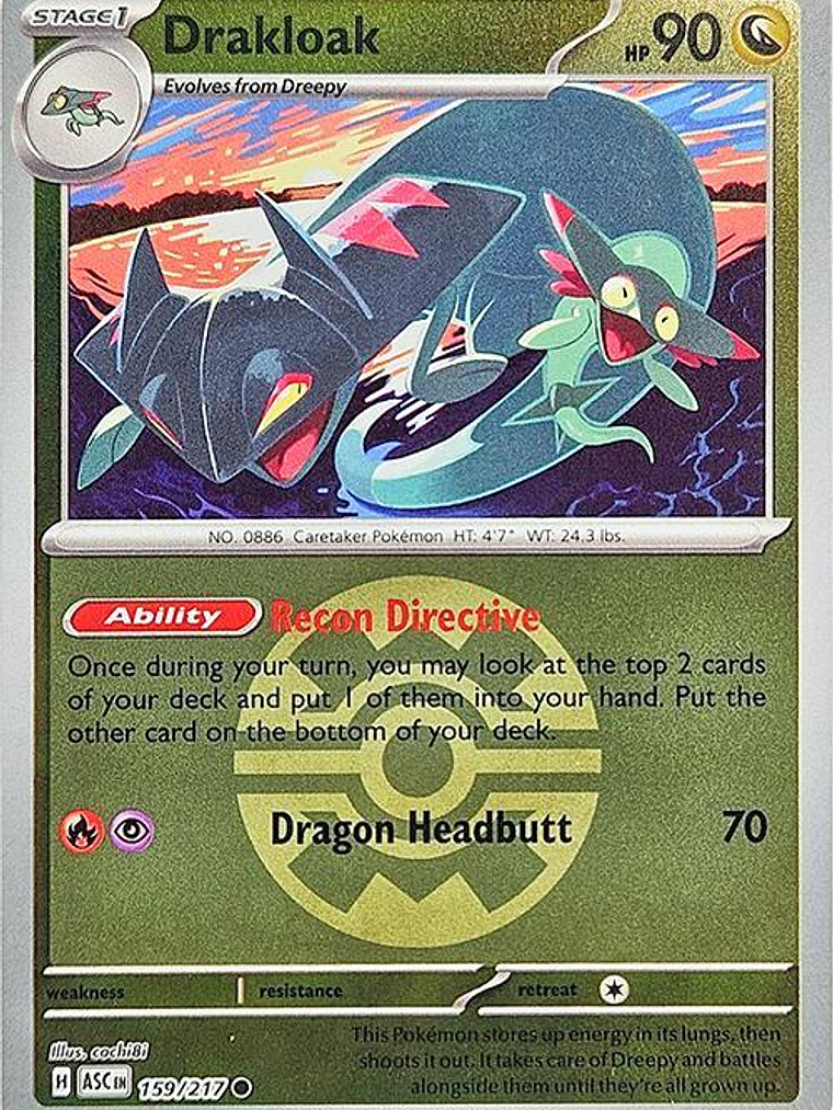 Drakloak #159 1