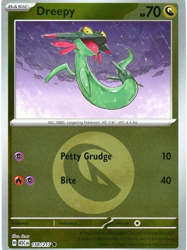 Dreepy (Energy Symbol Pattern) #158 1