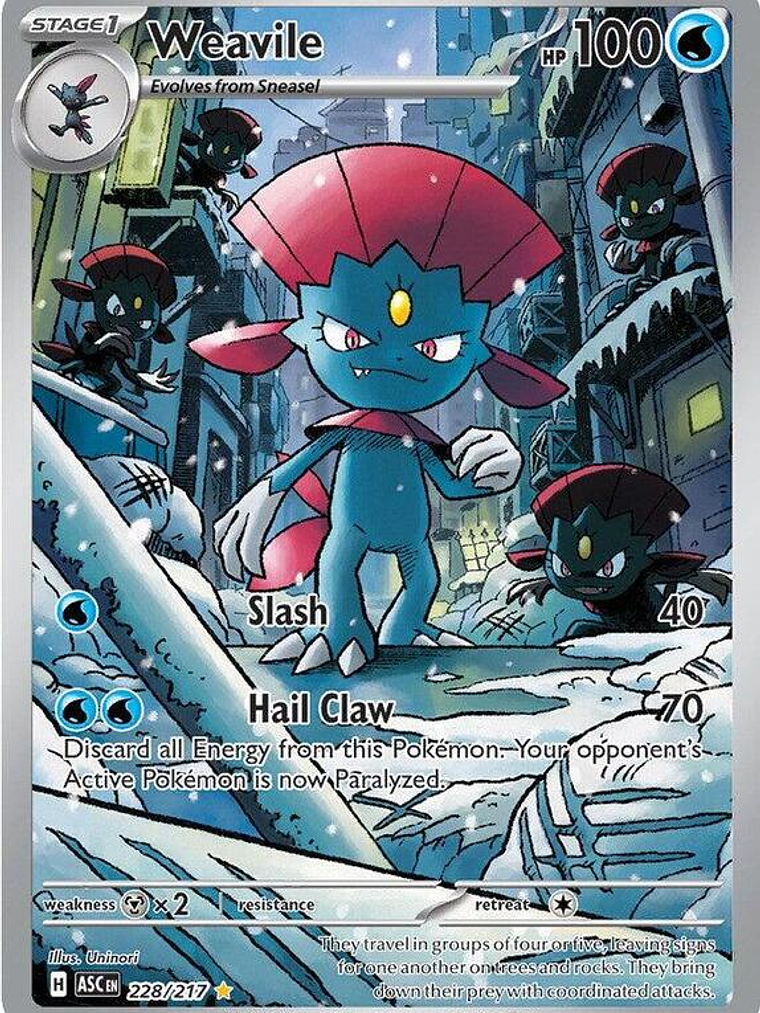 Weavile #228 1