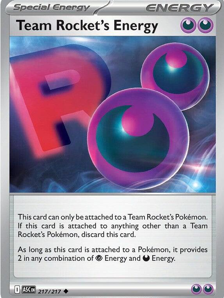 Team Rocket's Energy #217 1