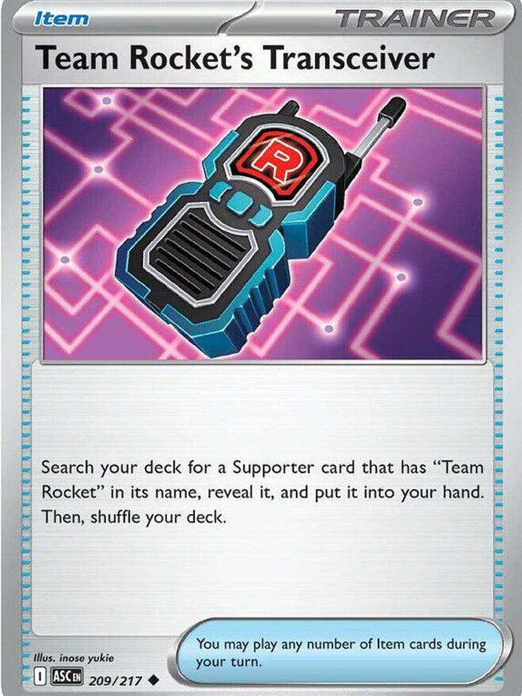 Team Rocket's Transceiver #209 1
