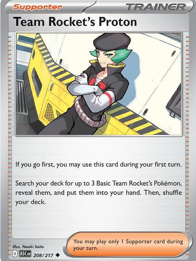 Team Rocket's Proton #208 1