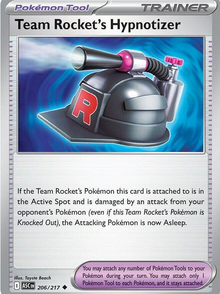 Team Rocket's Hypnotizer #206 1