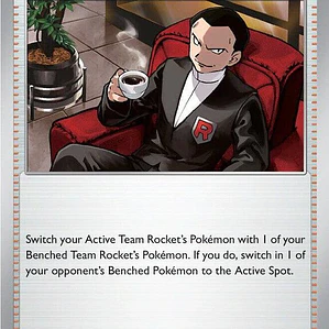 Team Rocket's Giovanni #204