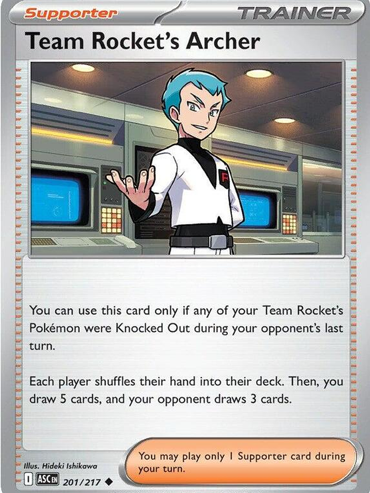 Team Rocket's Archer #201 1
