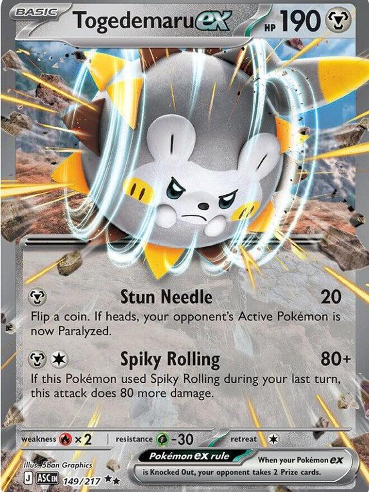 Togedemaru ex #149 1