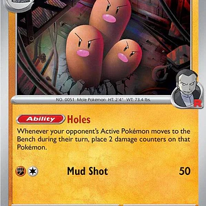 Team Rocket's Dugtrio #101