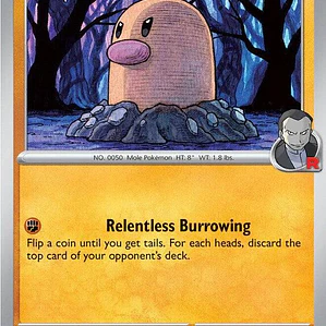 Team Rocket's Diglett #100