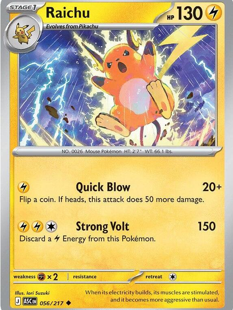 Raichu #056 1