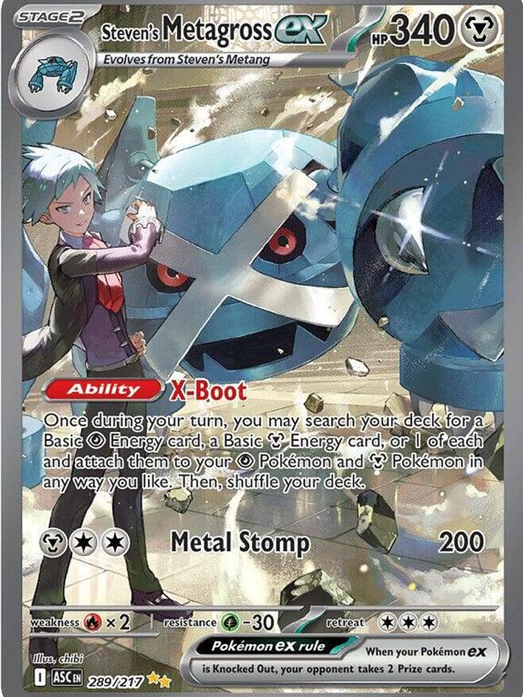 Steven's Metagross ex #289 1