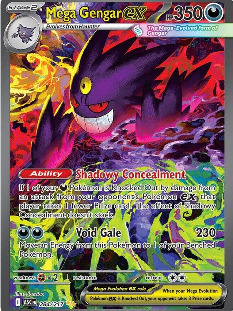 Mega Gengar ex #284 1
