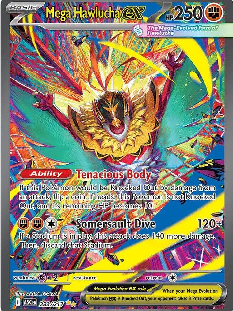 Mega Hawlucha ex #283 1