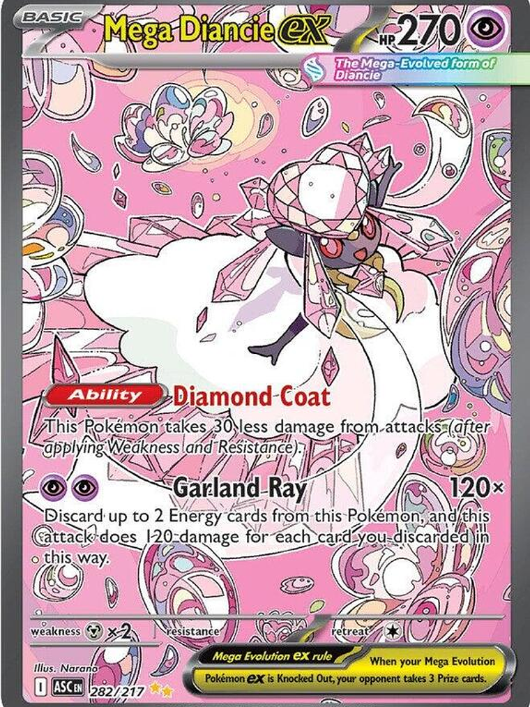 Mega Diancie ex #282 1