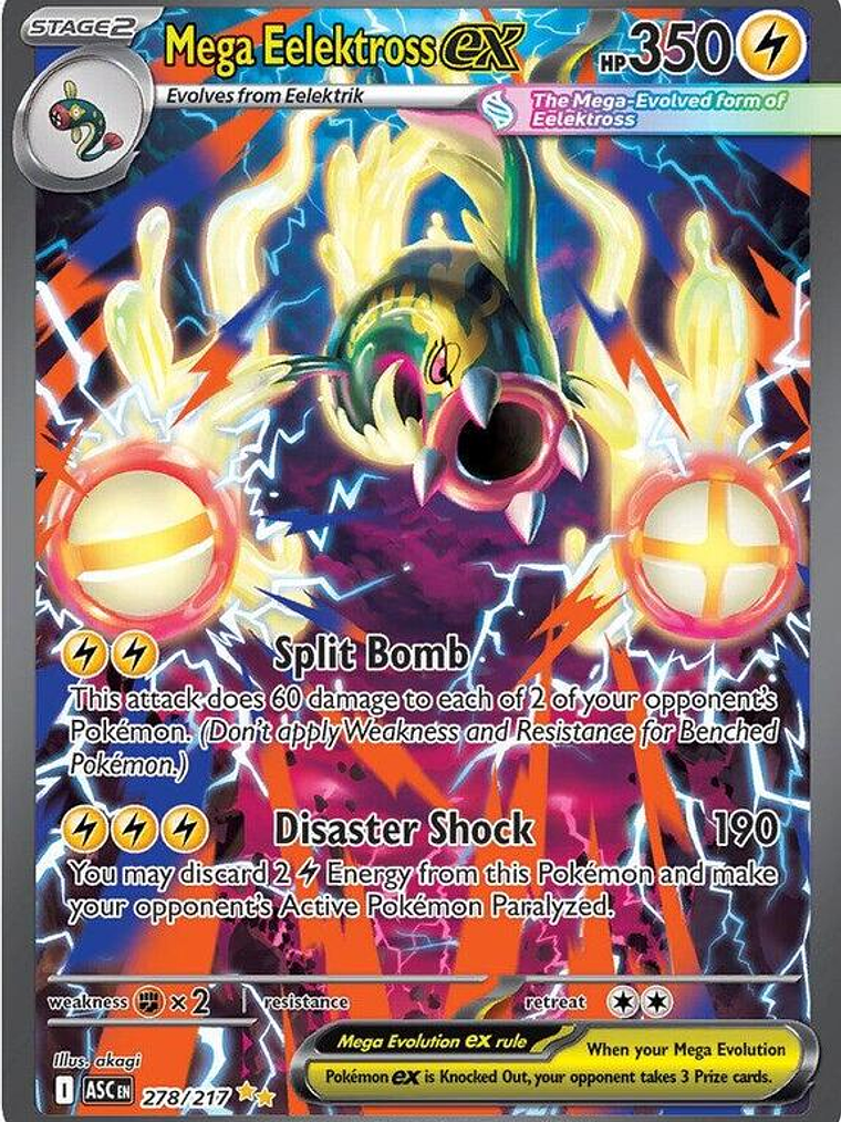 Mega Eelektross ex #278 1