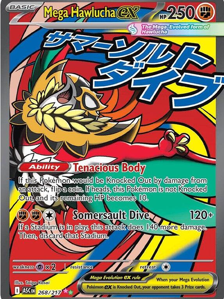 Mega Hawlucha ex #268 1