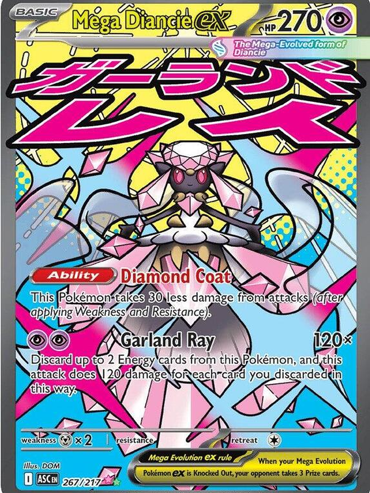 Mega Diancie ex #267 1