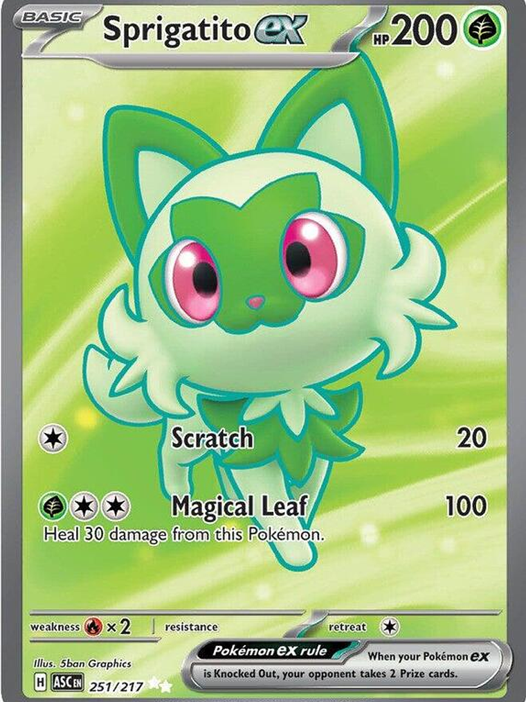 Sprigatito ex #251 1