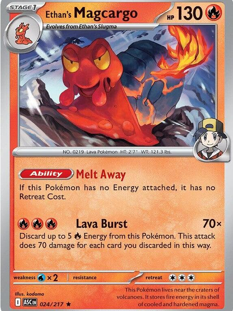 Ethan's Magcargo #024 1