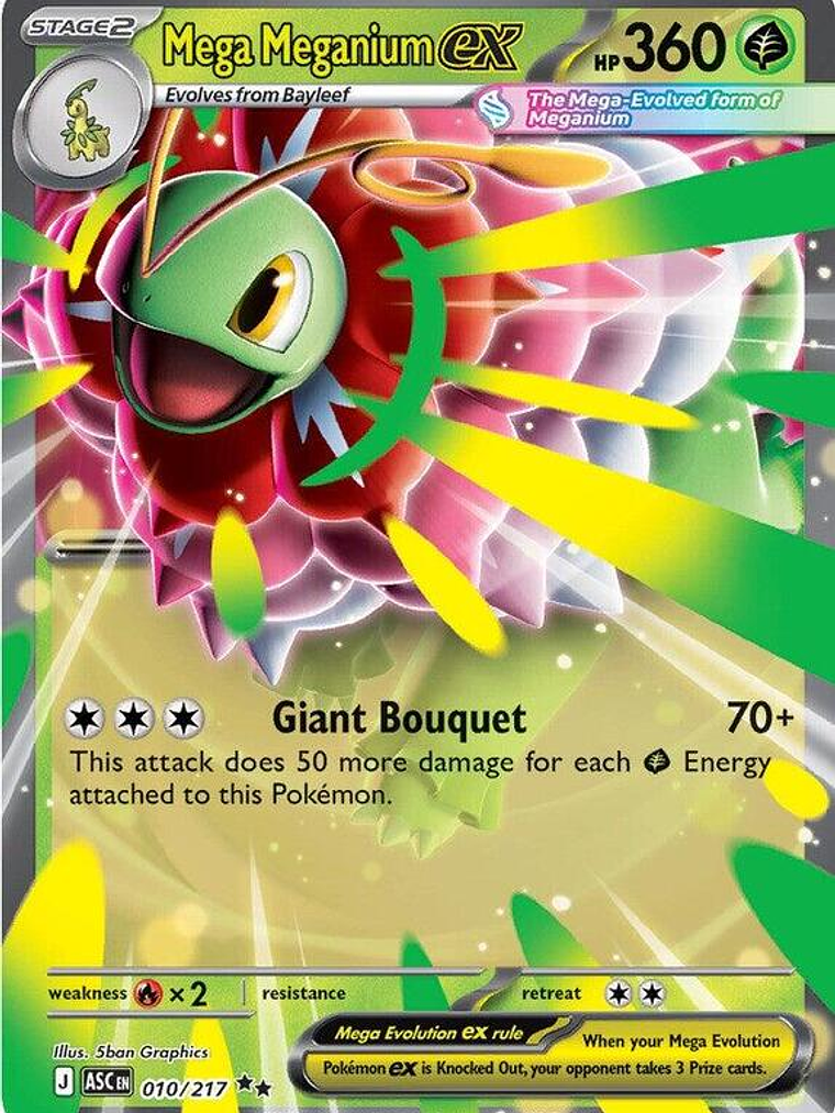 Mega Meganium ex #010 1