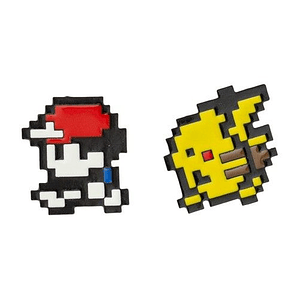 Pin Ash y Pikachu