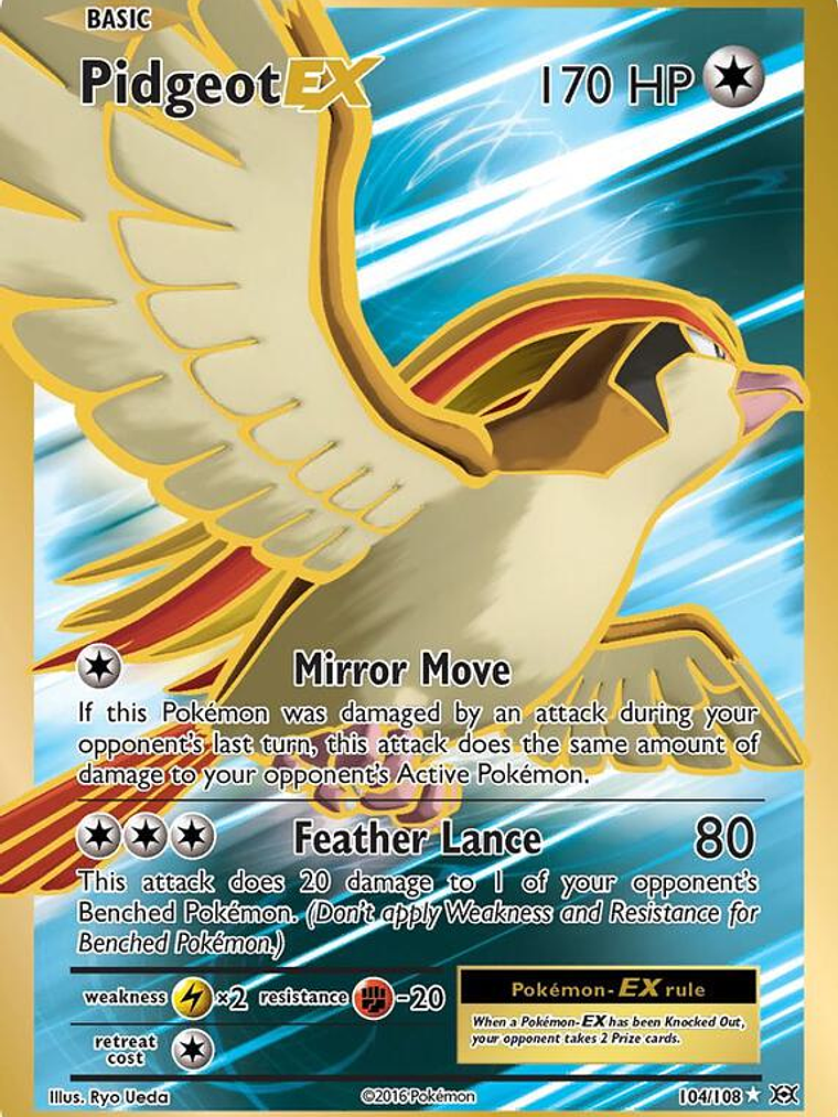 Pidgeot EX #104 1