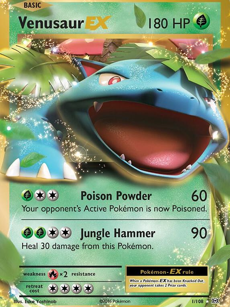 Venusaur EX #1 1