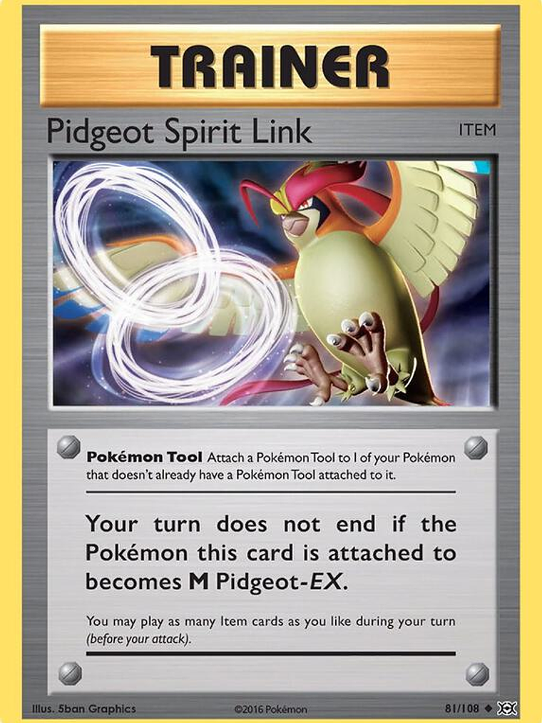 Pidgeot Spirit Link #81 1