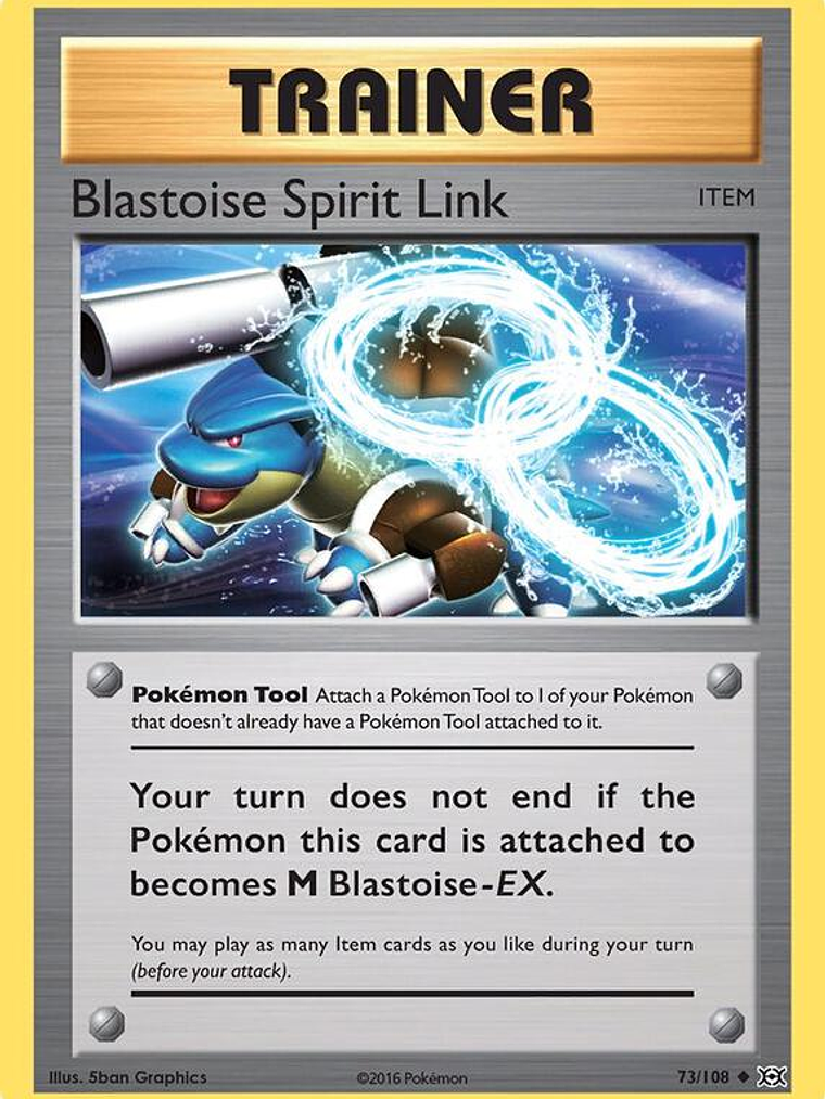 Blastoise Spirit Link #73 1
