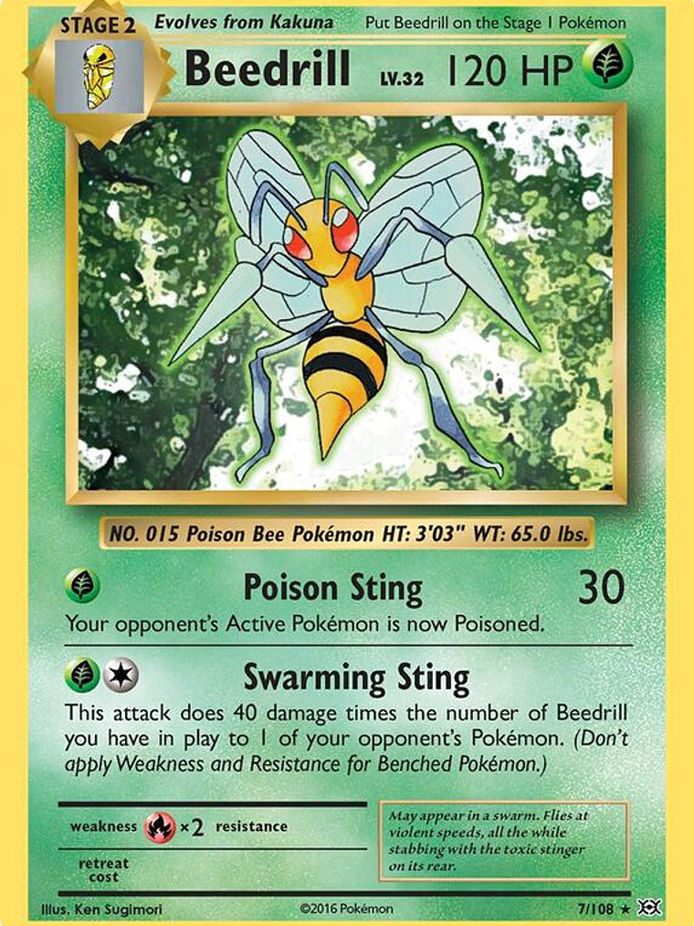Beedrill #7 1