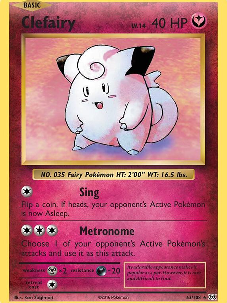 Clefairy #63 1