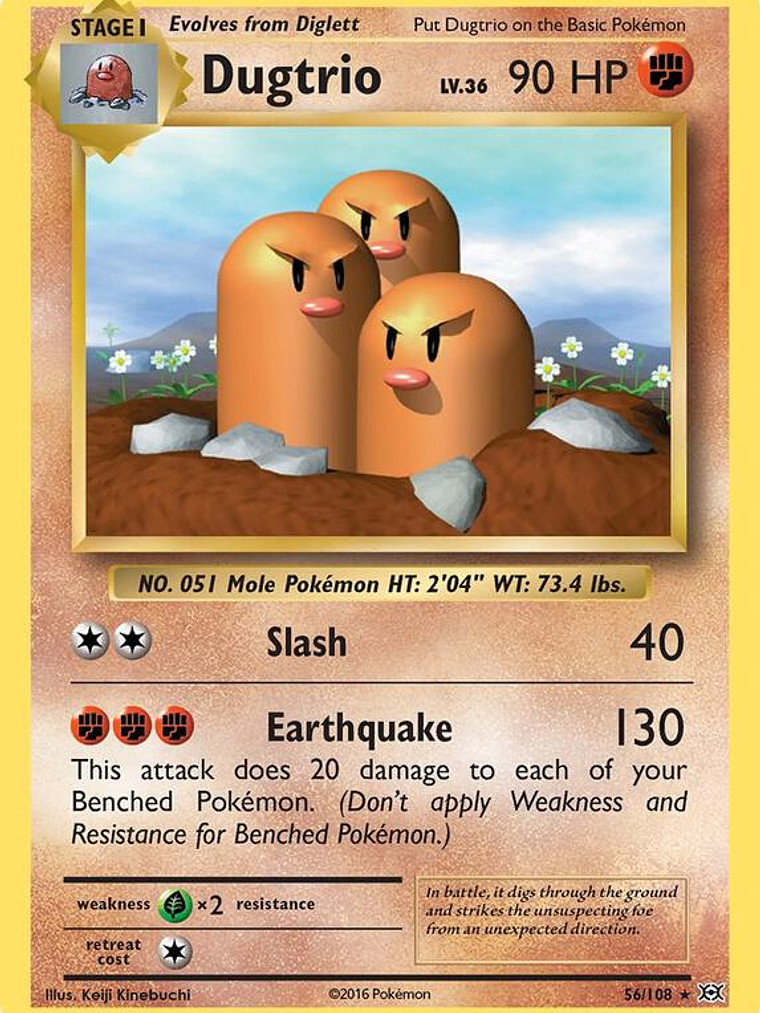 Dugtrio #56 1