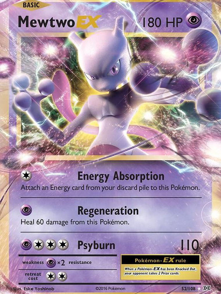 Mewtwo EX #52 1