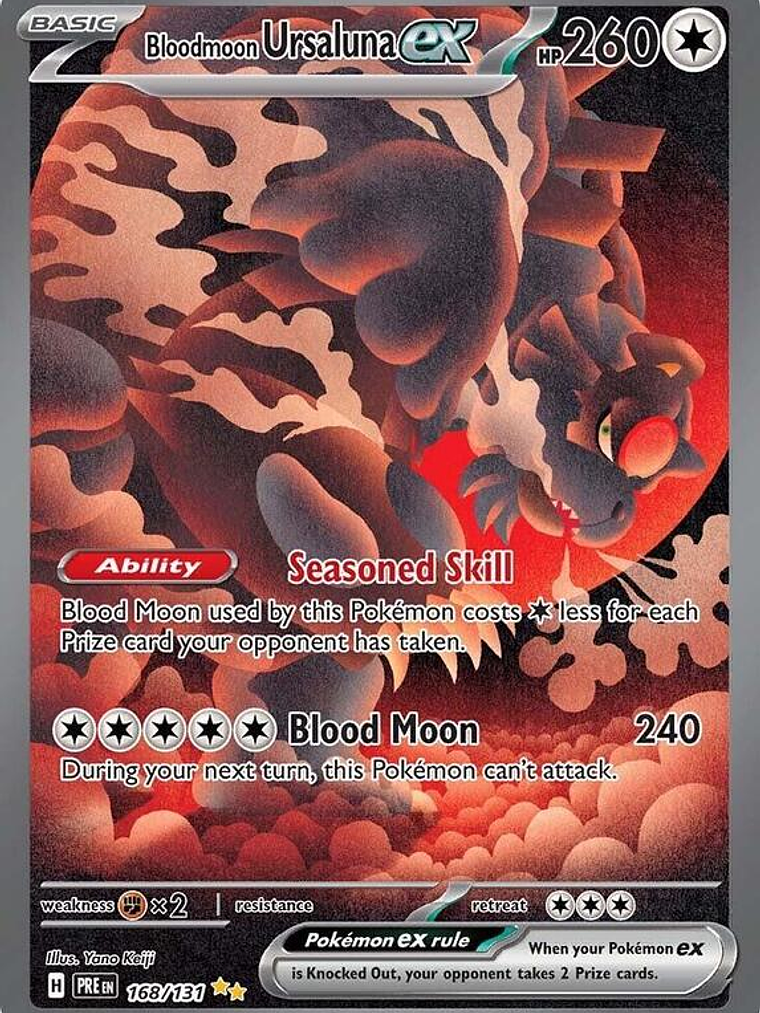 Bloodmoon Ursaluna ex #168 1